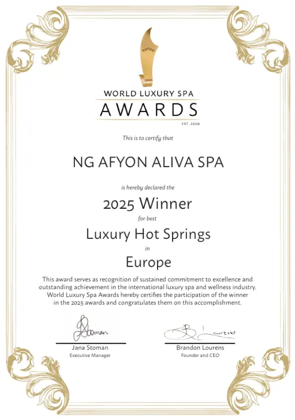 Ng Hotels Odullerimiz Afyon Luxury Hot Spring
