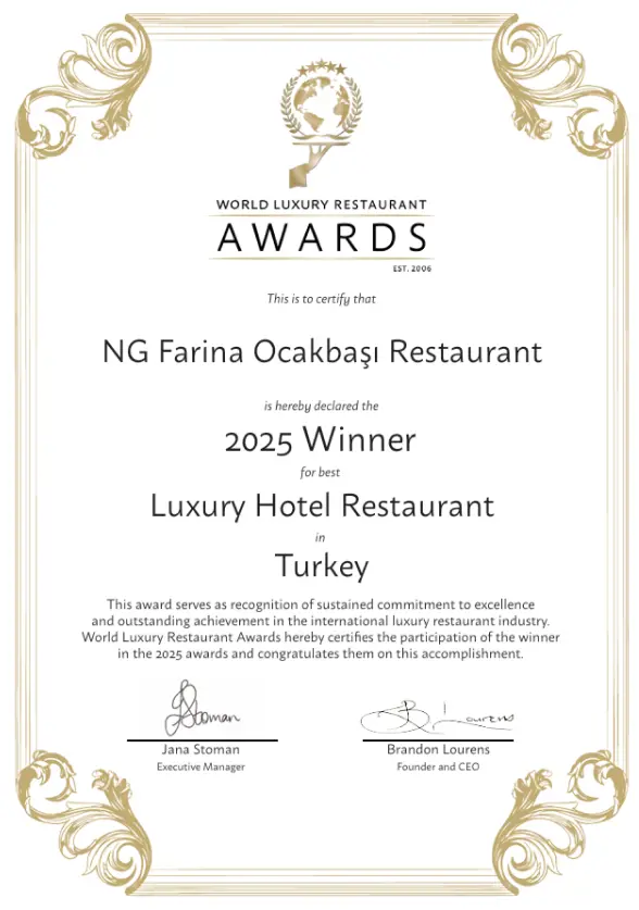 Ng Hotels Odullerimiz Afyon Luxury Hotel Restaurant